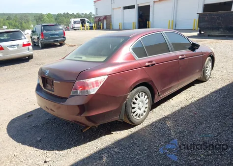 2010 Honda Accord 2.4 Lx из США, поврежденный, VIN 1HGCP2F37AA020054